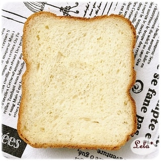 米粉ブレンドのハチミツ食パン@ホームベーカリー
